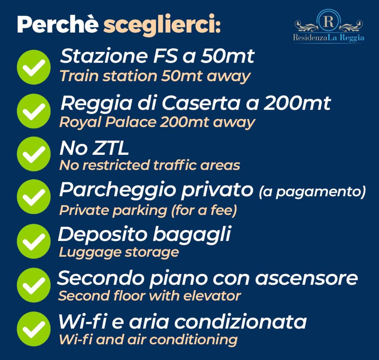 Bed and Breakfast Residenza La Reggia Caserta Zewnętrze zdjęcie